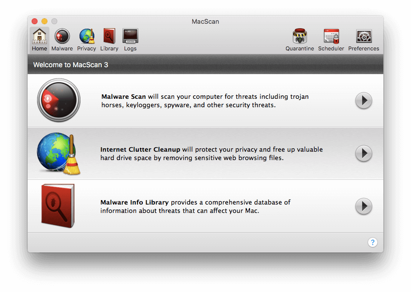 Virus scanners for mac os x